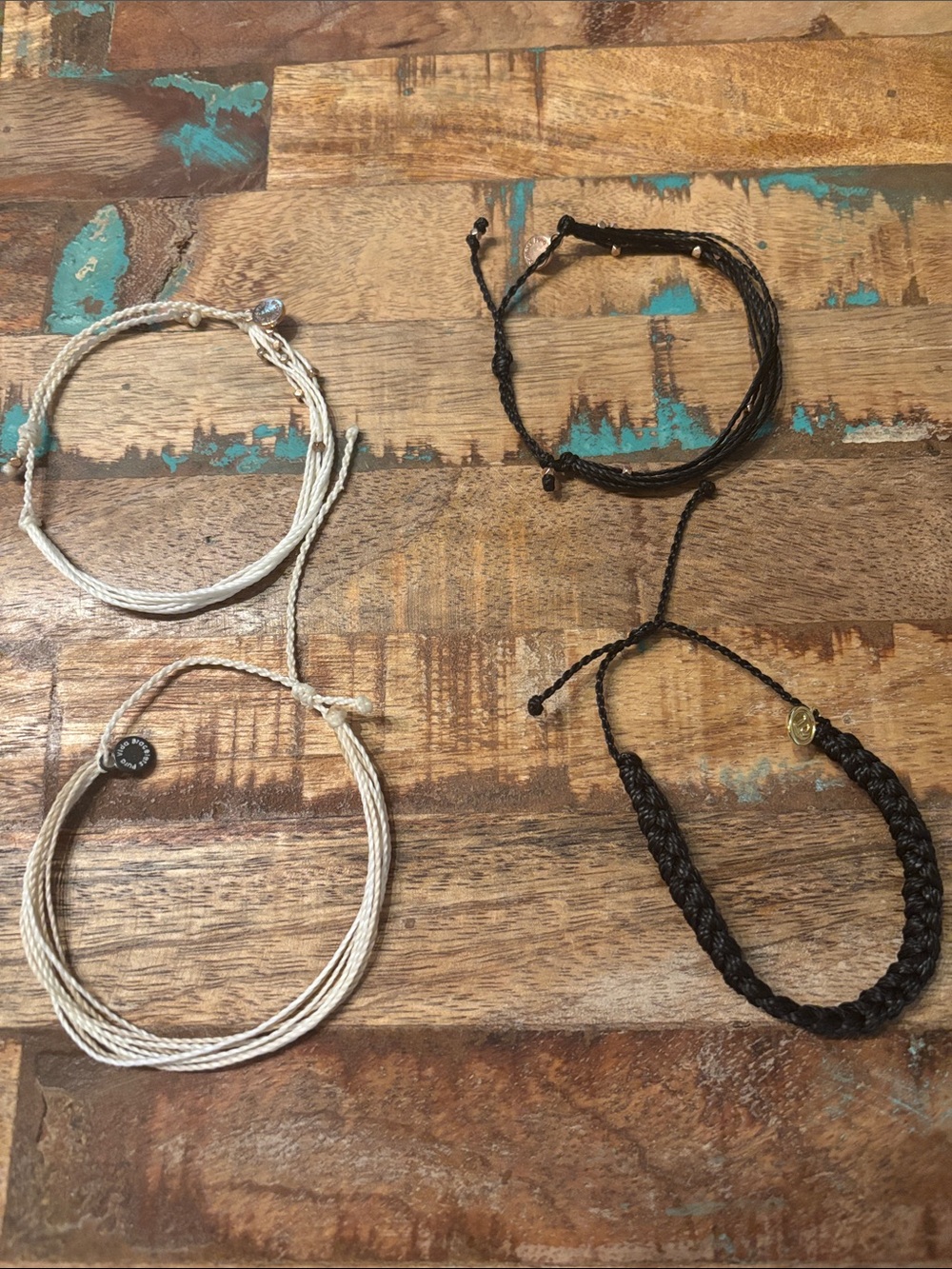 Set of 4 Pure Vida Bracelets $15/EA